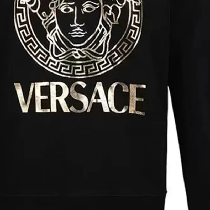 VERSACE SS24 Sweatshirt Men's Black-6