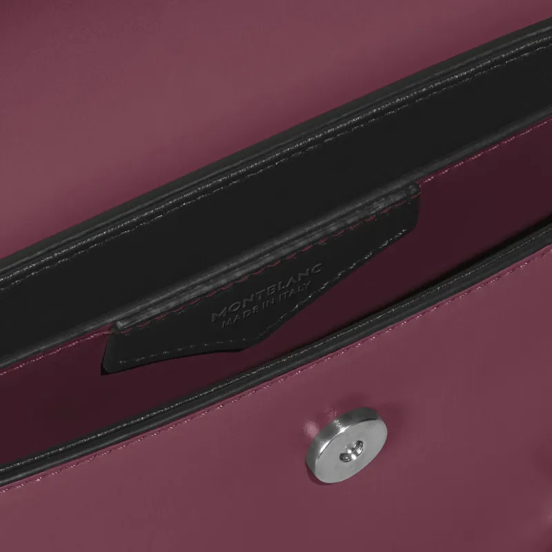 MONTBLANC Meisterstuck Cow Leather Shoulder Bag Mini Women's Bordeaux Red-6