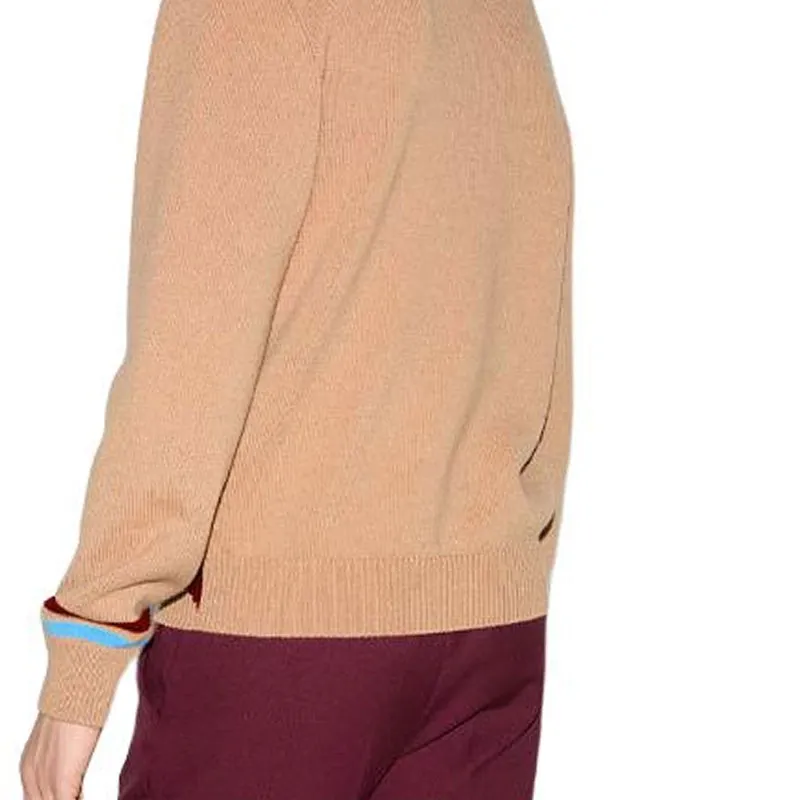 GUCCI SS25 Cashmere Sweater Men's Multicolor-4