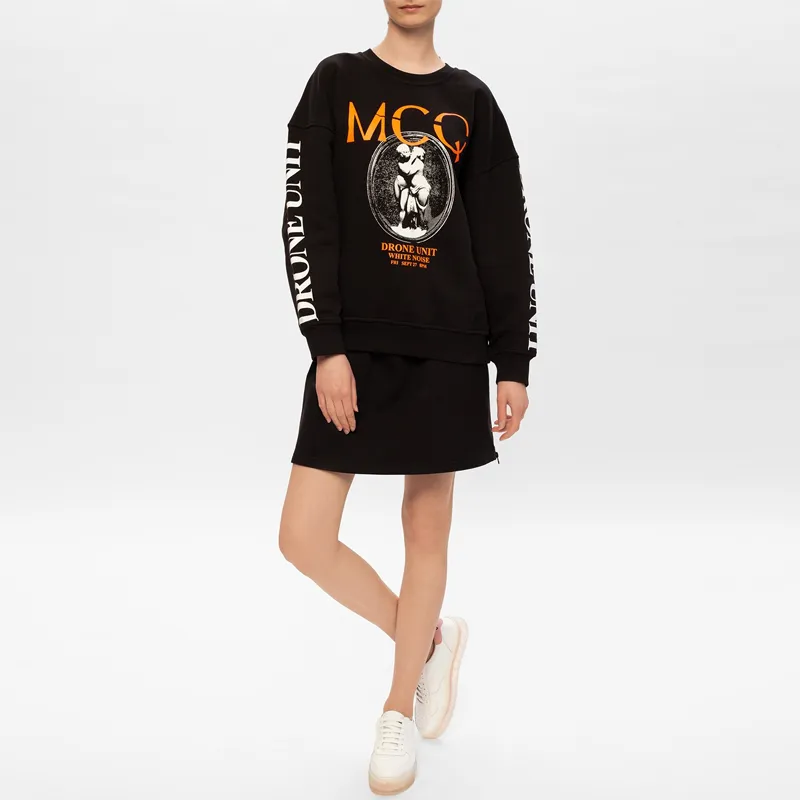 Alexander McQueen Casual Short Skirts Women's Black-2