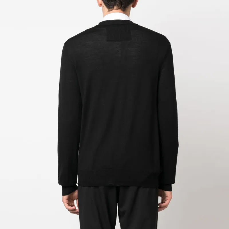 Givenchy Intarsia-Knit Crewneck Jumper-3