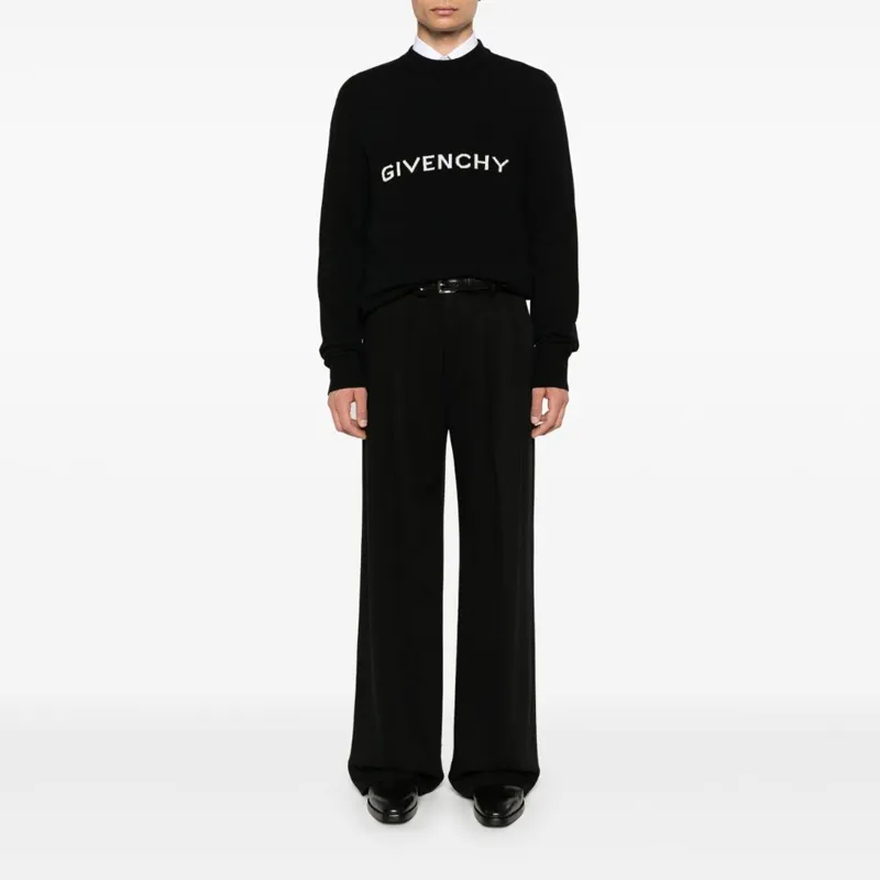 Givenchy Intarsia Knit Crewneck Jumper-2