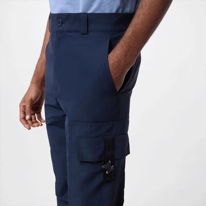 LOUIS VUITTON SS23 Casual Pants Men's Marine Blue-4