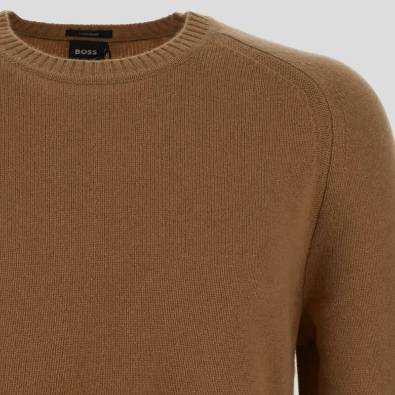 HUGO BOSS Sweaters Men Brown-4