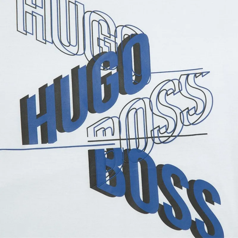 HUGO BOSS T Shirts Men White-3