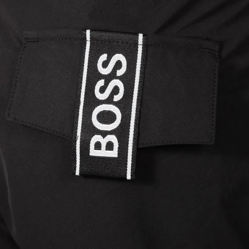 HUGO BOSS Casual Shorts Men Black-4