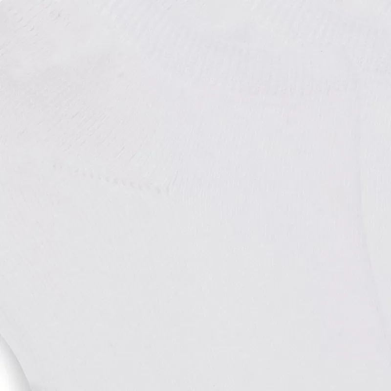 HUGO BOSS Three-pack Of Invisible Socks With Logo Details Ankle Socks Men's 3 Pack White-4