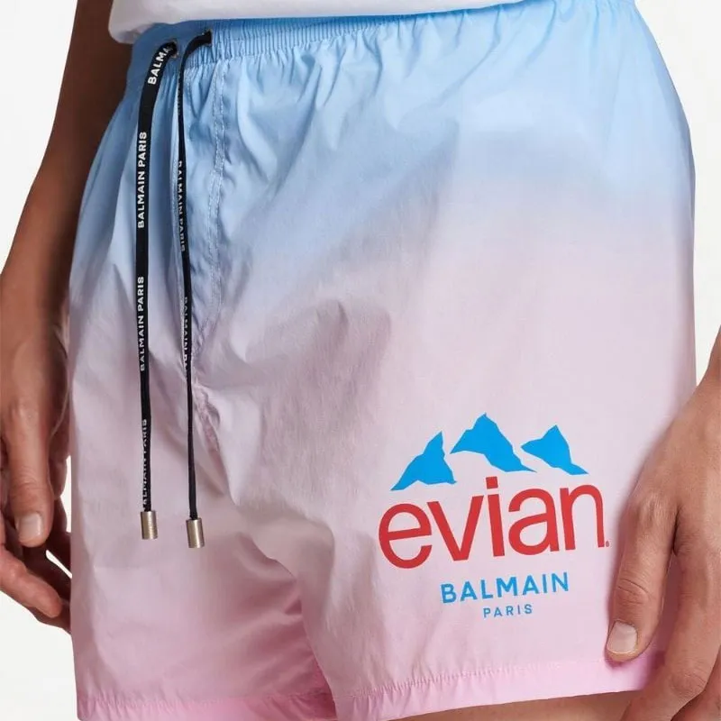 BALMAIN X Evian Gradient Swim Shorts-4