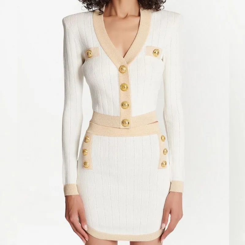 BALMAIN Button front Knitted Cardigan-4