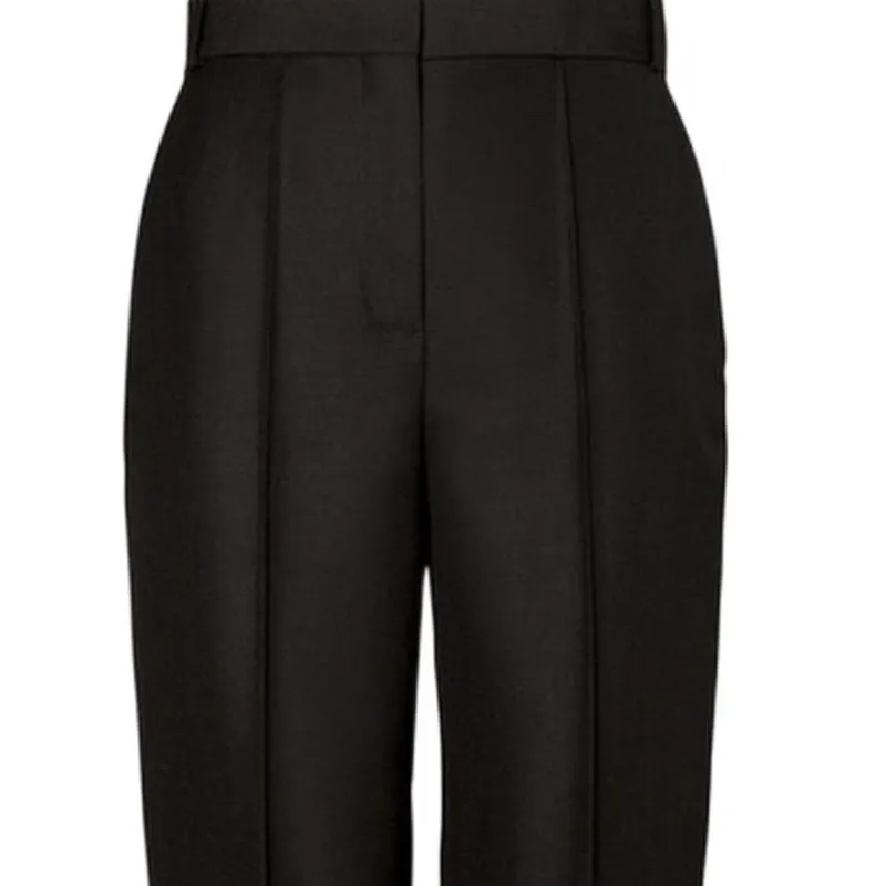 TORY BURCH High Waist Tapered Tailored Trousers-2
