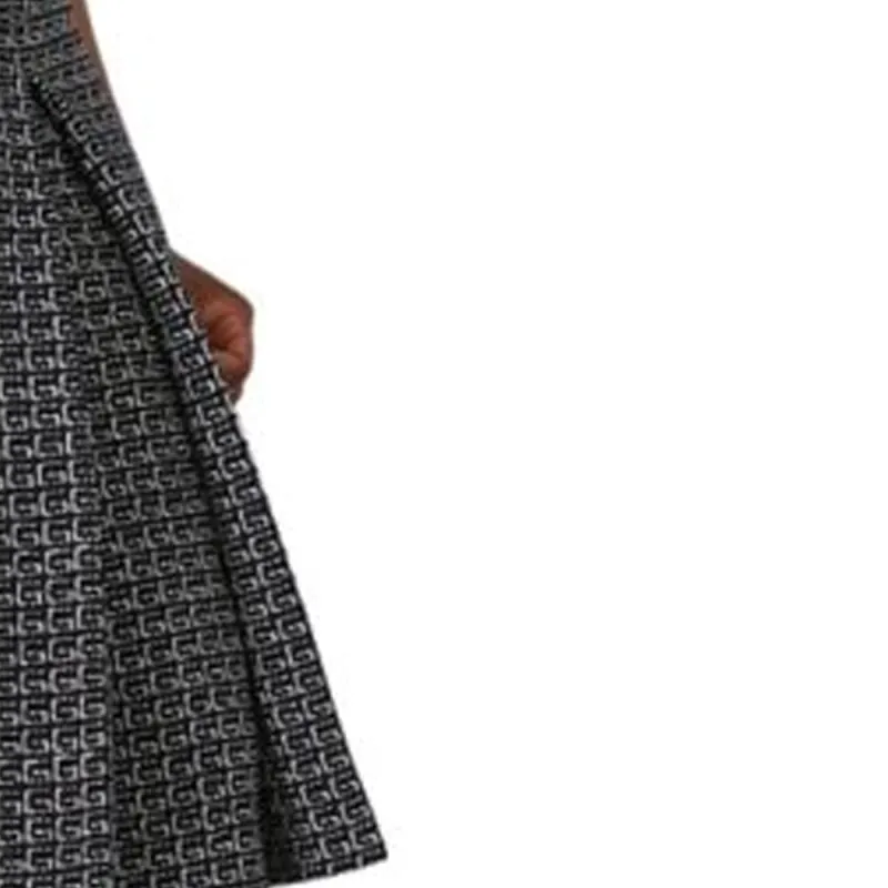GUCCI Casual Long Skirts Women's Black-2