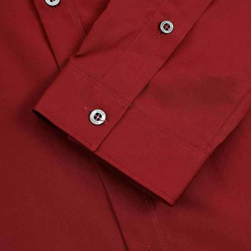 GUCCI Shirts Men Red-3
