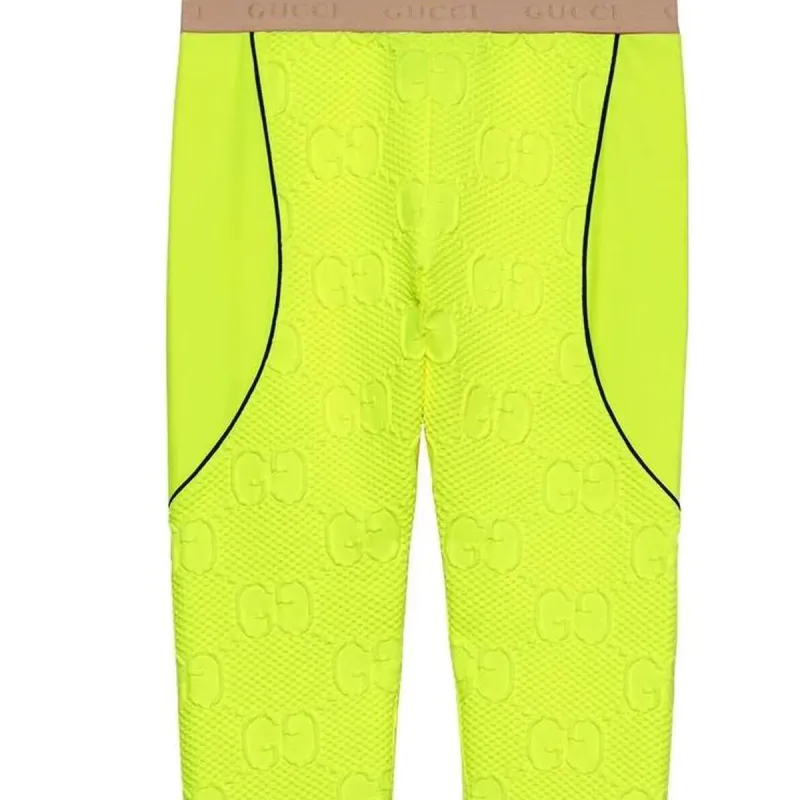 GUCCI Gg Supreme Embossed Leggings-4