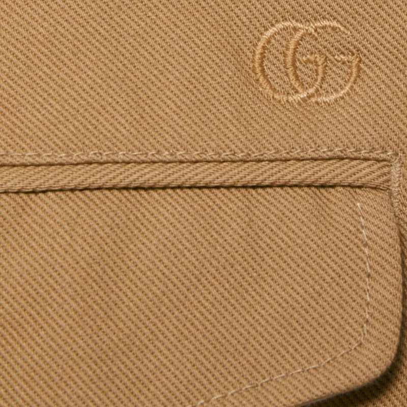 GUCCI Double G Drill Pants-4