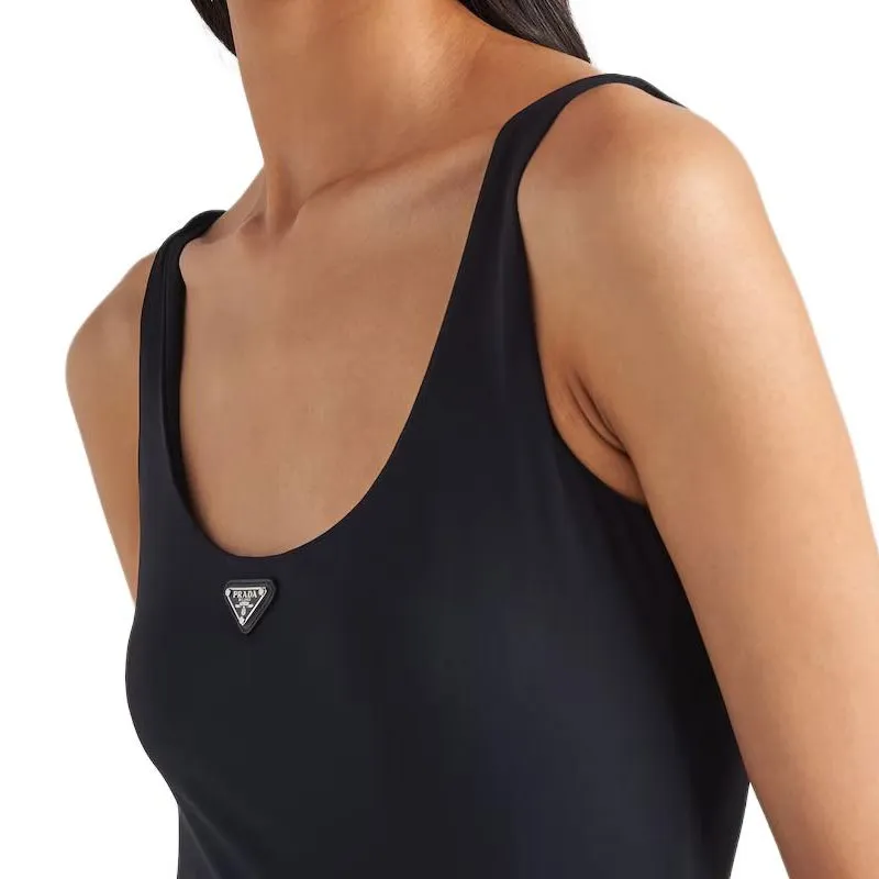 PRADA Triangle logo Bodysuit-2