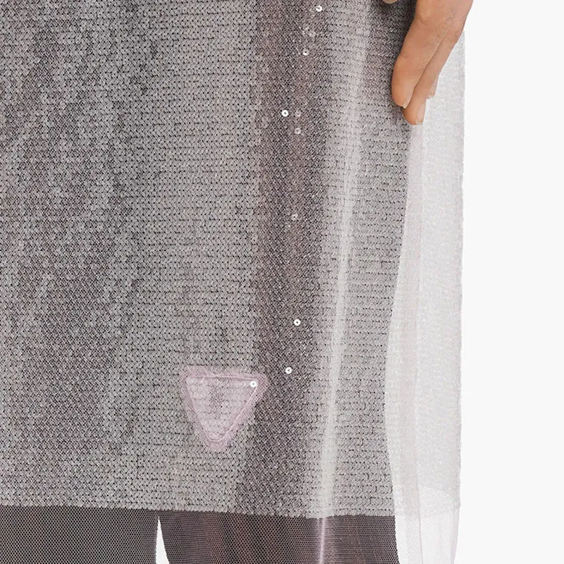 PRADA Casual Long Skirts Women's Purple-2