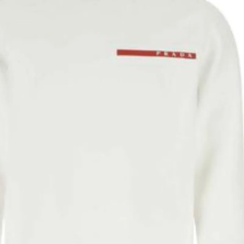 PRADA Sweatshirts Men White-2
