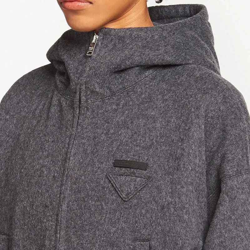 PRADA Jackets Women's Gray-4