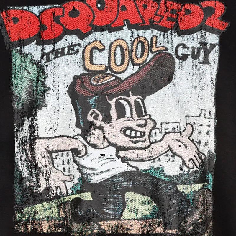 DSQUARED 2 Cigarette Crewneck T Shirt-4