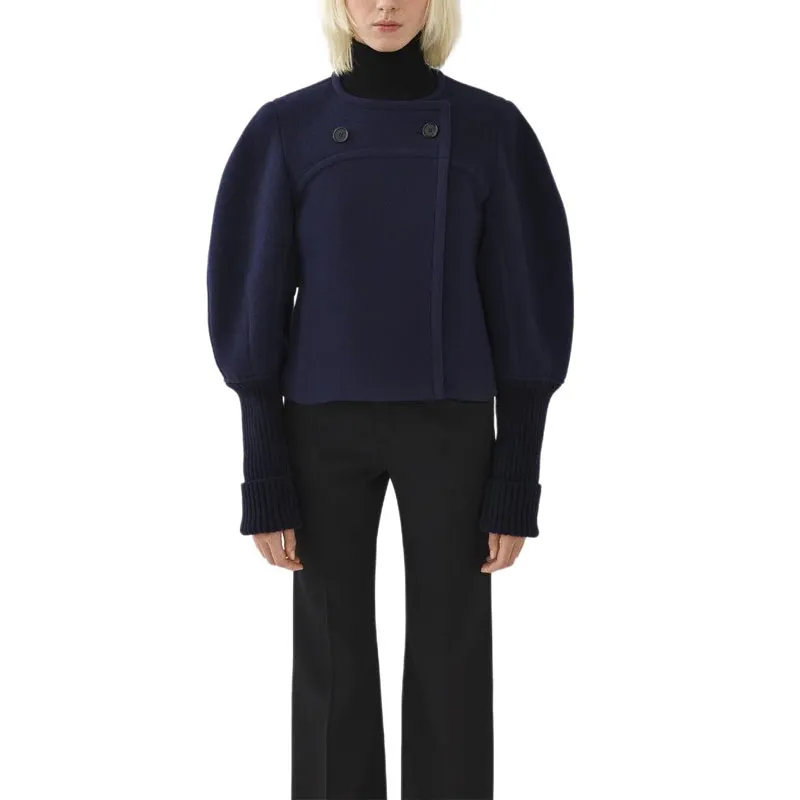 Chloé Boxy Cropped Coat-2