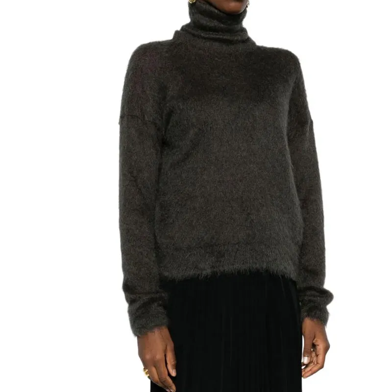 SAINT LAURENT Turtleneck Long Sleeved Jumper-4