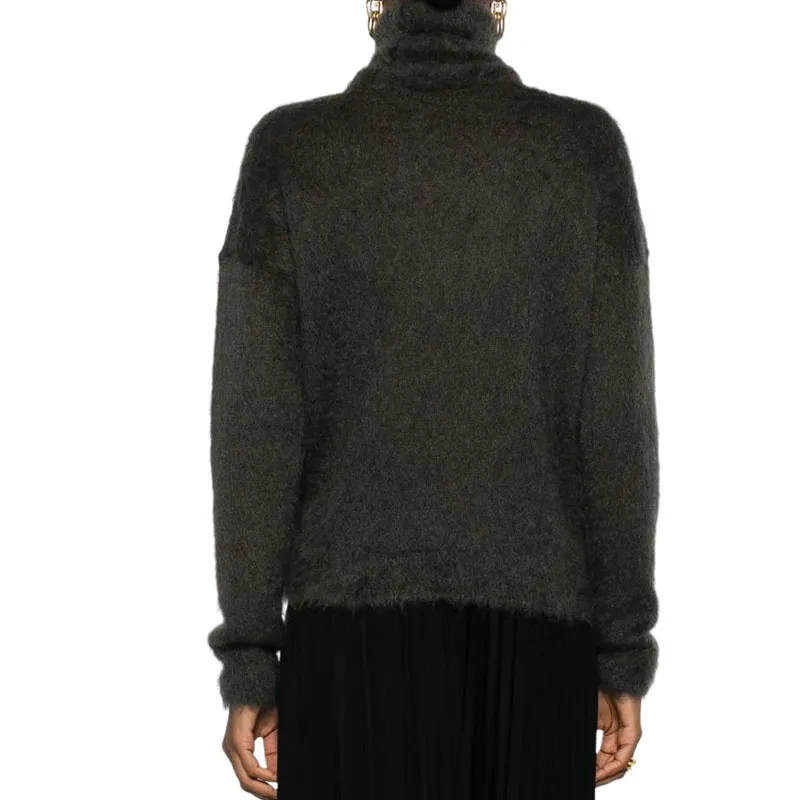 SAINT LAURENT Turtleneck Long Sleeved Jumper-3