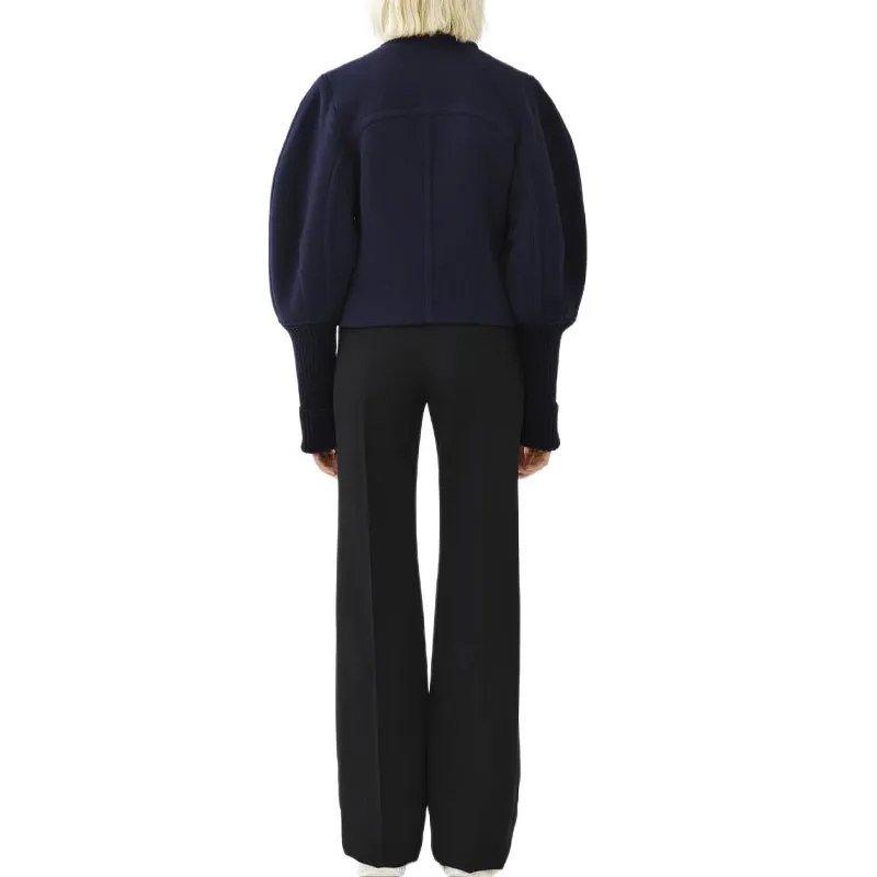 Chloé Boxy Cropped Coat-1