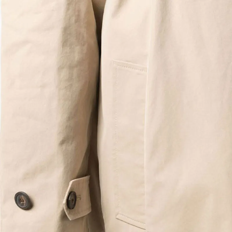 Balenciaga Trench Coats Women's Khaki-4