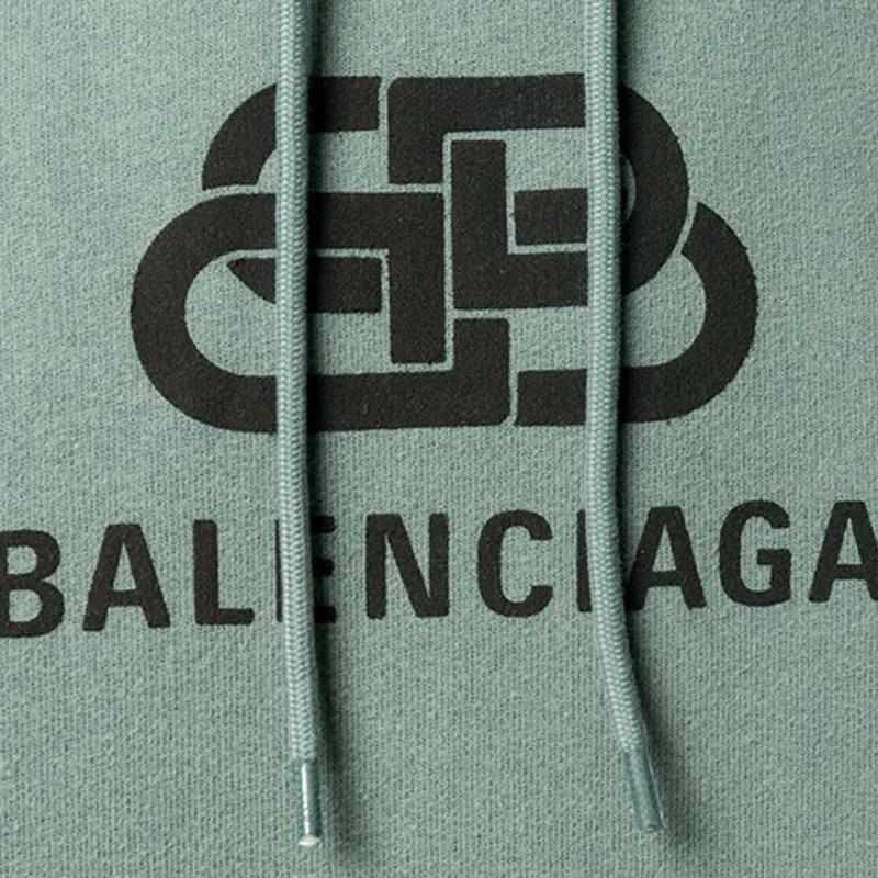 Balenciaga Sweatshirts Men Green-3