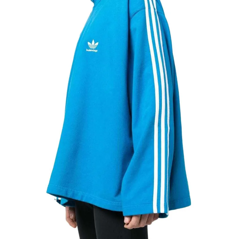 Balenciaga Sweatshirts Men Blue-4