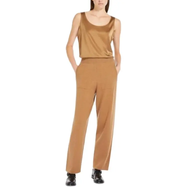 MaxMara Tank Tops Women's Brown-1