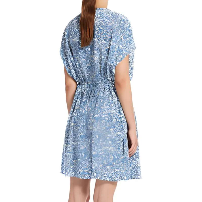 WEEKEND MaxMara Short-Sleeved Dresses Women's Blue-3