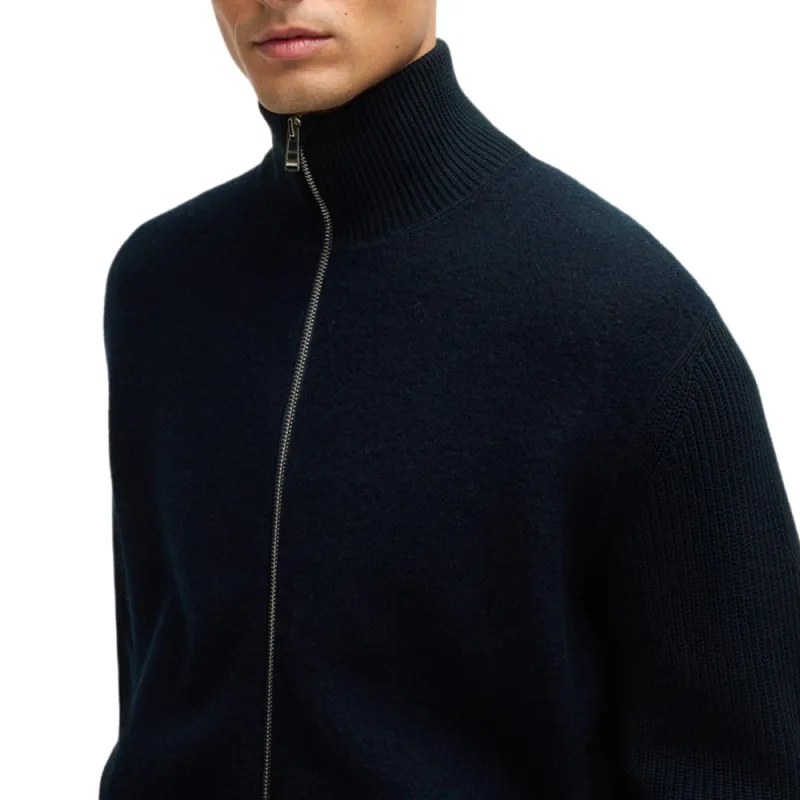 HUGO BOSS Cable knit Cardigan-4