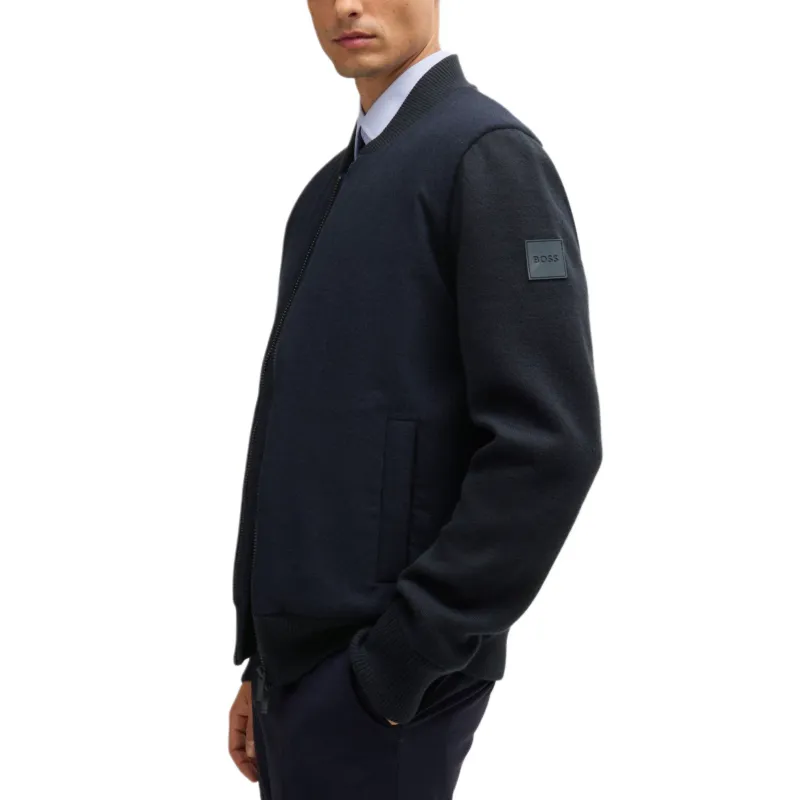 HUGO BOSS Zip up Bomber Jacket-5