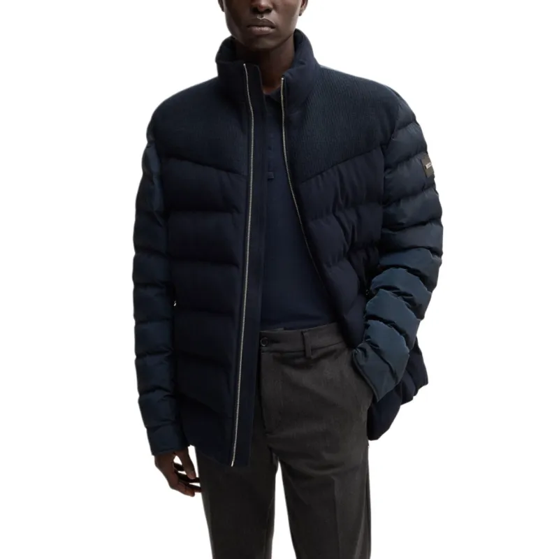 HUGO BOSS High Neck Water Repellent Jacket-2
