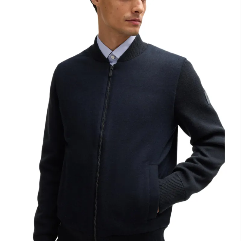 HUGO BOSS Zip up Bomber Jacket-3