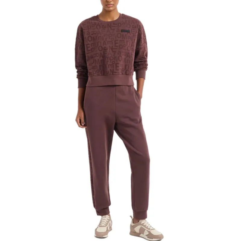 EMPORIO ARMANI EA7 Sweatshirt Women's Brown-1