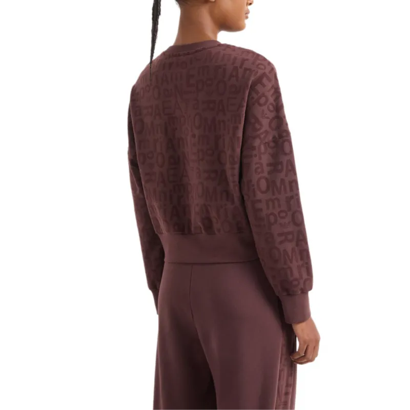 EMPORIO ARMANI EA7 Sweatshirt Women's Brown-2