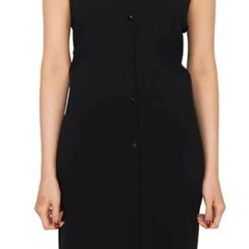 MaxMara Studio Sleeveless Dress Women's Black-4