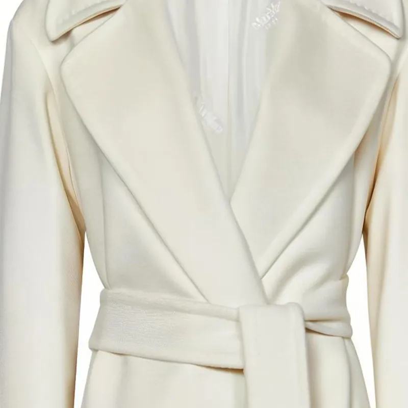 MaxMara Studio Belted Long Sleeved Coat-2
