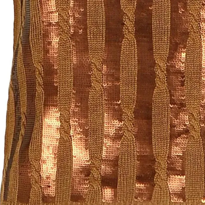 MaxMara Sequin Detailed Sleeveless Knit Top-4