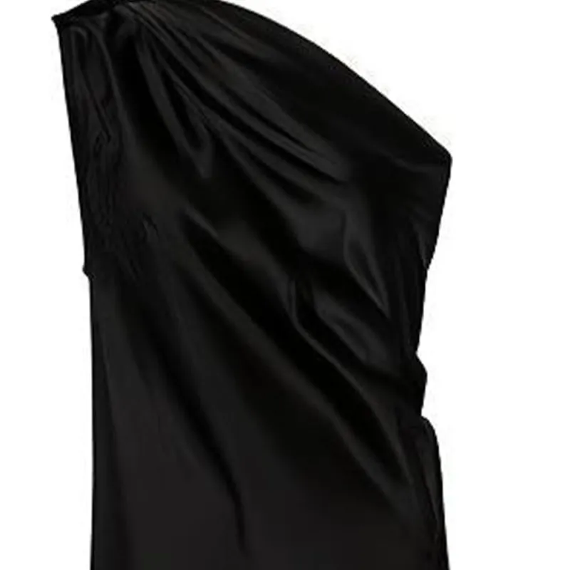 MaxMara Opera One shoulder Silk Gown-4