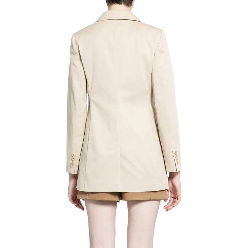 MaxMara Single Breasted Long Sleeved Blazer-1