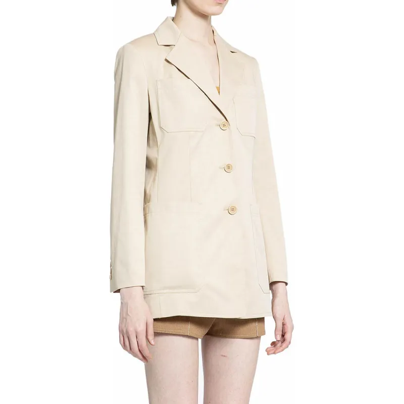 MaxMara Single Breasted Long Sleeved Blazer-2