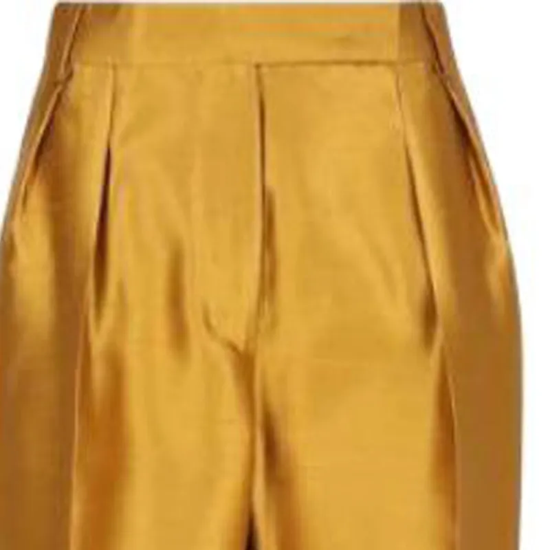 MaxMara Adige Pleat Detailed Satin Trousers-2