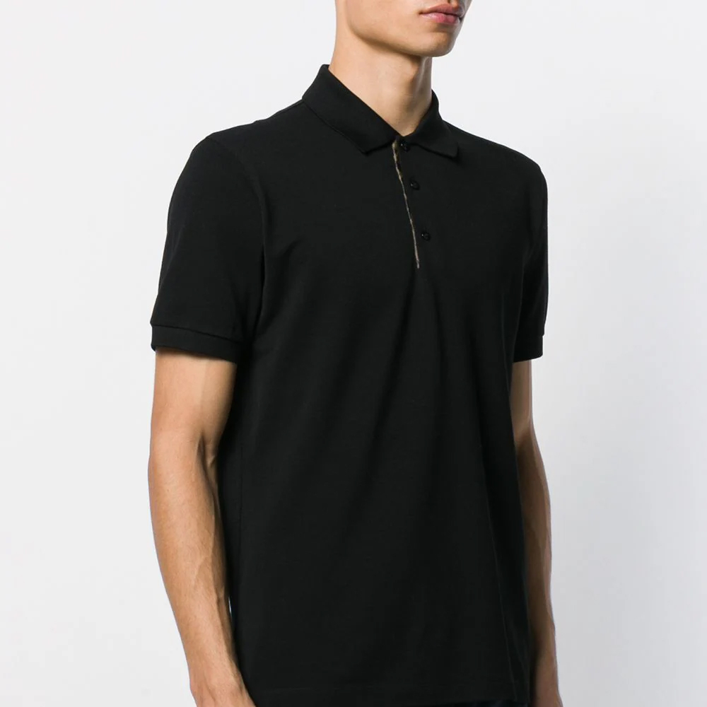 FENDI｜SHORT-SLEEVED PIQUE/COLLAR (FY1131 A9RP F0WA0) FENDI Basic Short-Sleeved Polo Shirt - POIZON