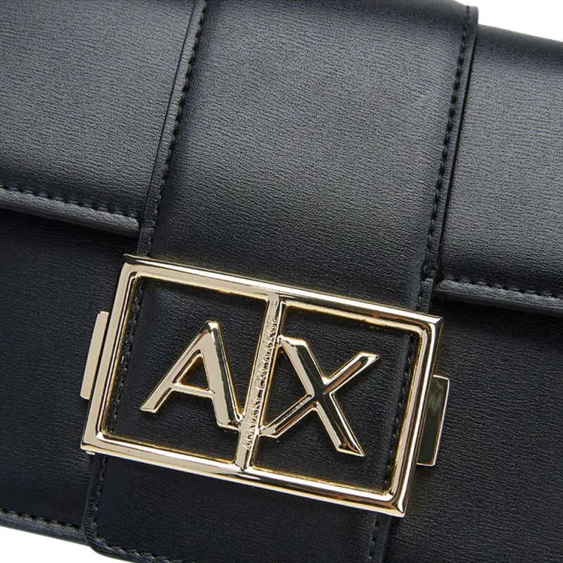 ARMANI EXCHANGEAE Polyester Shoulder Bag, Crossbody Bag Women's Black-2