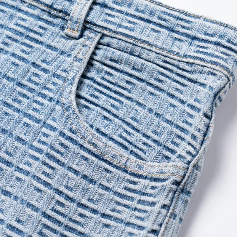 Givenchy 4G Denim Carpenter Bermuda Shorts-5