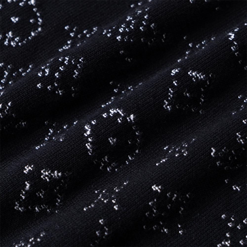 LOUIS VUITTON＊LVSE Monogram Degrade スウェット＊送料込 Louis Vuitton LVSE Monogram Degrade Crewneck Black/White