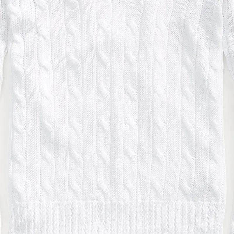 Polo Ralph Lauren Julianna Long-Sleeve Pullover 'White'-5